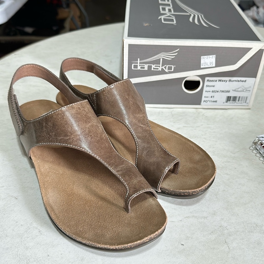 Dansko Reece Waxy Burnished-Stone